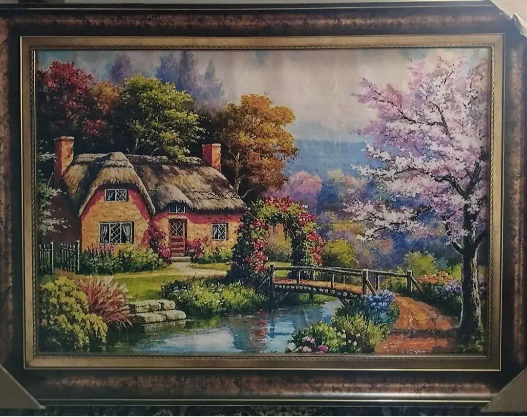 ۲ عدد تابلو فرش ماشینی|تابلو فرش|خرم‌آباد (تنکابن), |دیوار