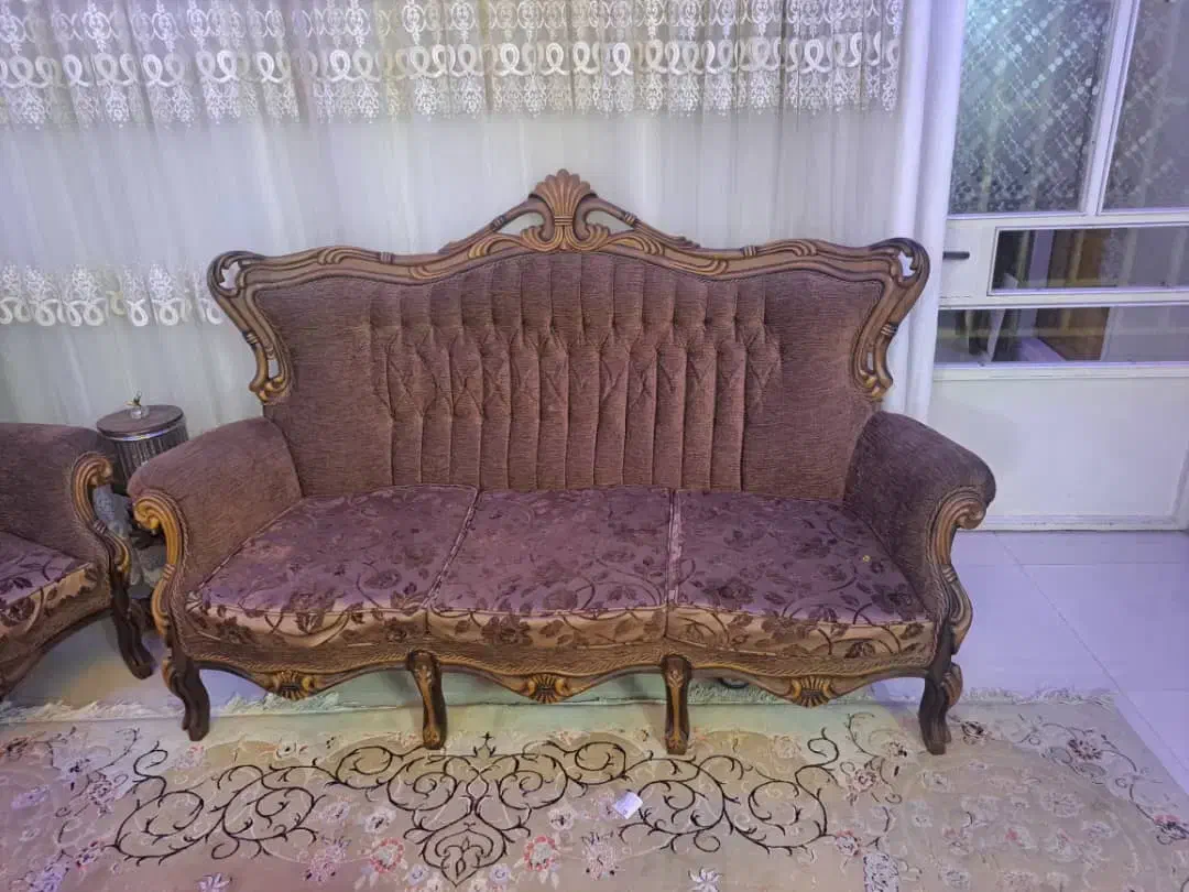 مبلمان ۹نفر|مبلمان خانگی و میز عسلی|فولادشهر, C4|دیوار