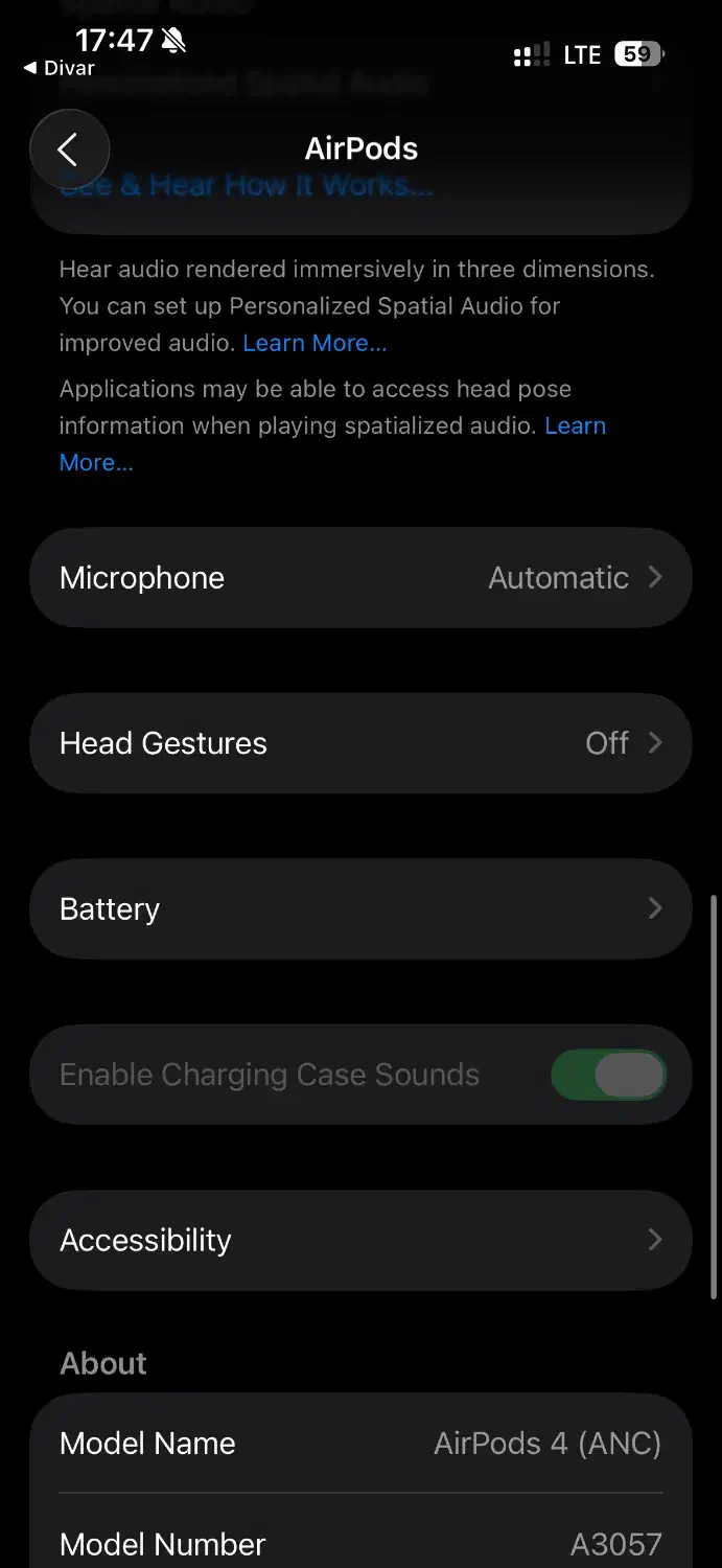 Airpods 4 anc|پخشکننده همراه|تهران, فلسطین (میدان انقلاب)|دیوار