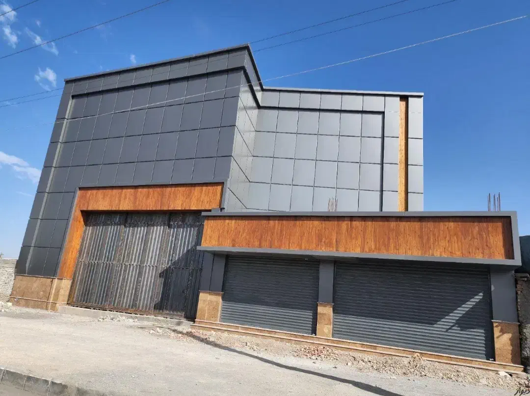 طراحی واجرای نمای آلومینیوم وچوب|مصالح و تجهیزات ساختمان|کرمان, |دیوار