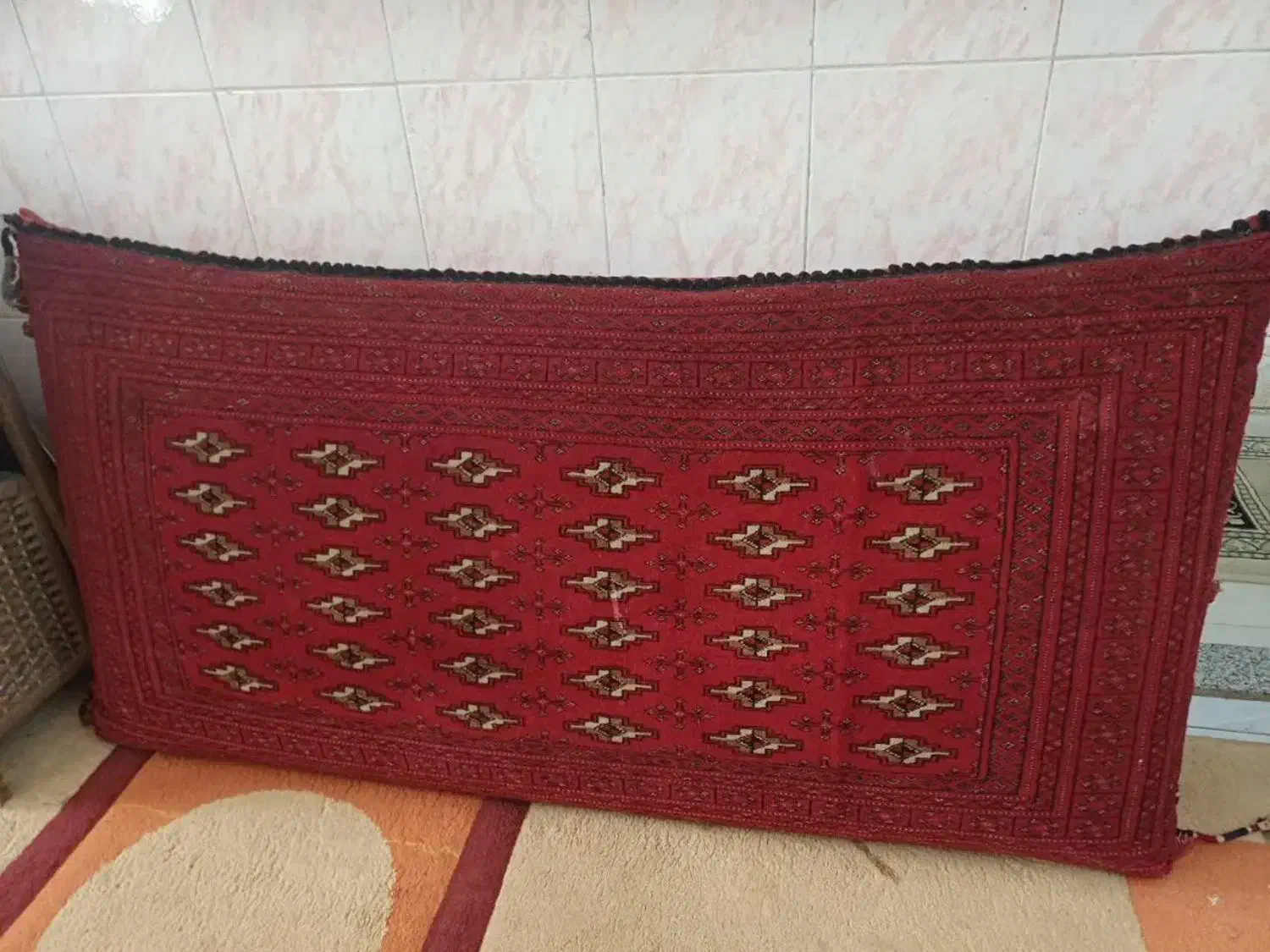 پشتی ترکمن بزرگ دسنباف|پشتی|مشهد, آزادشهر|دیوار