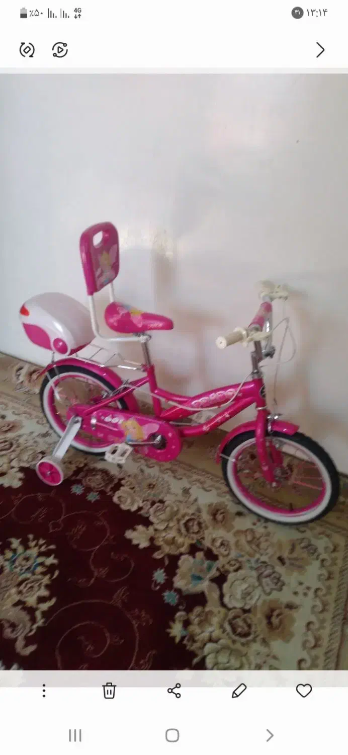 دوچرخه دخترانه سایز ۱۶ و ۱۲ آکبند|دوچرخه، اسکیت، اسکوتر|محمدشهر, شهرک چمران|دیوار
