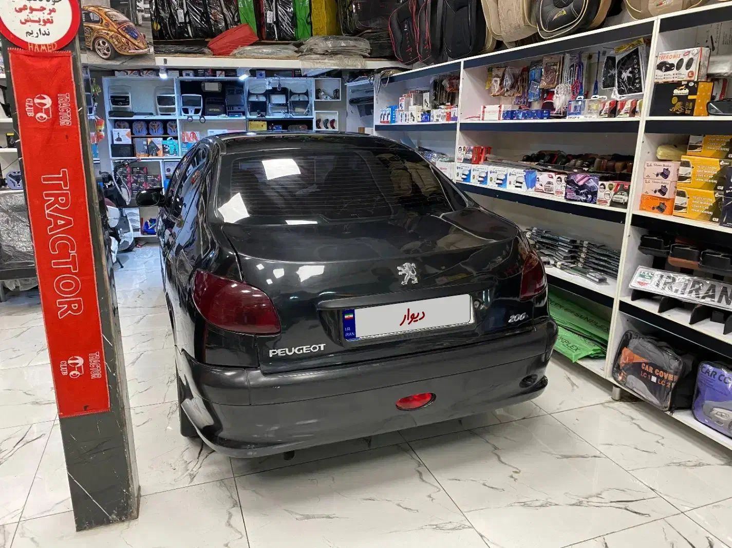 ۲۰۶ مدل ۸۹ تی فایو|خودرو سواری و وانت|پلدشت, |دیوار