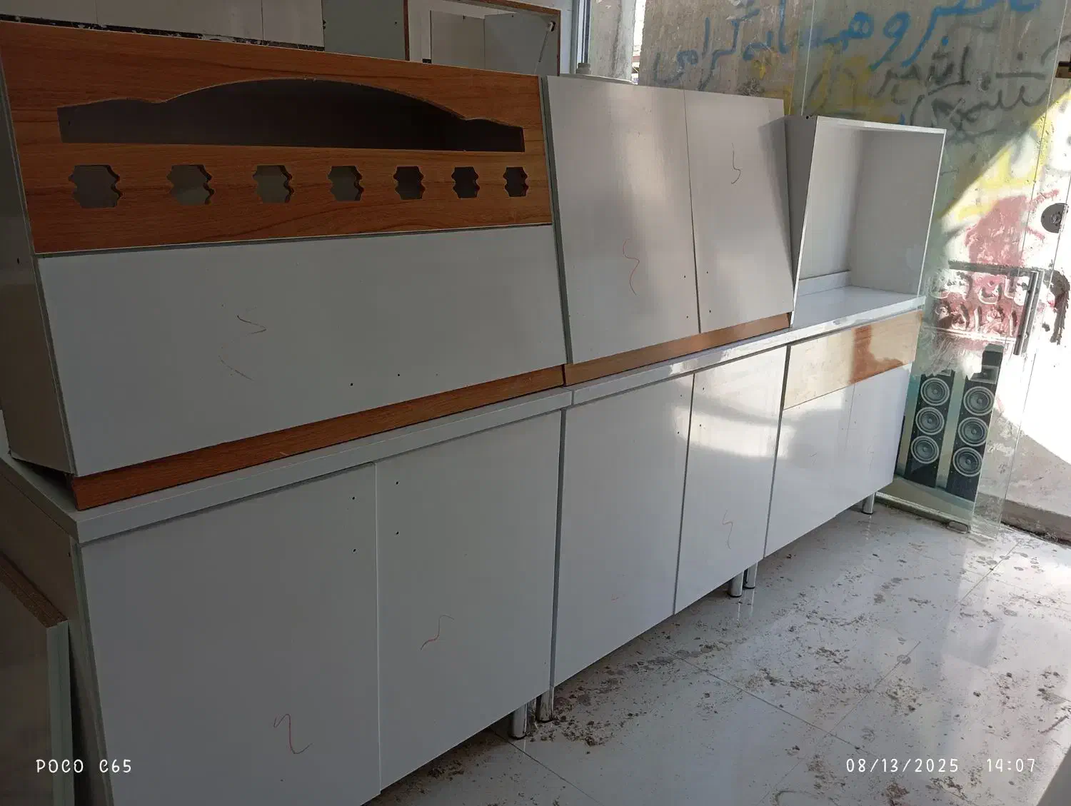 سرویس کامل کابینت اشپزخانه ام دی اف گریوانی|مصالح و تجهیزات ساختمان|مشهد, کریم آباد|دیوار