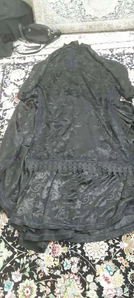 لباس محلی بختیاری مشکی|لباس|مسجد سلیمان, |دیوار