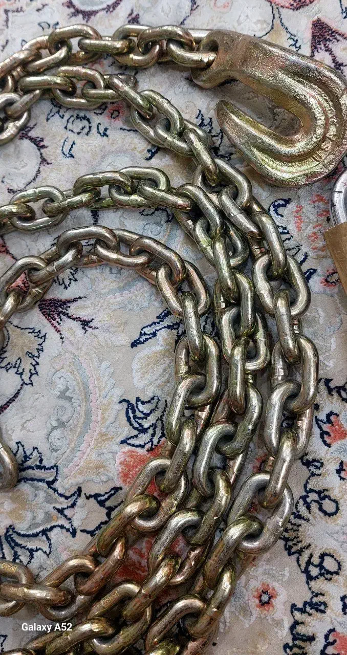 زنجیر قلاب کج فولادی آمریکایی 3 متری نو نو|ابزارآلات|تهران, نازی‌آباد|دیوار