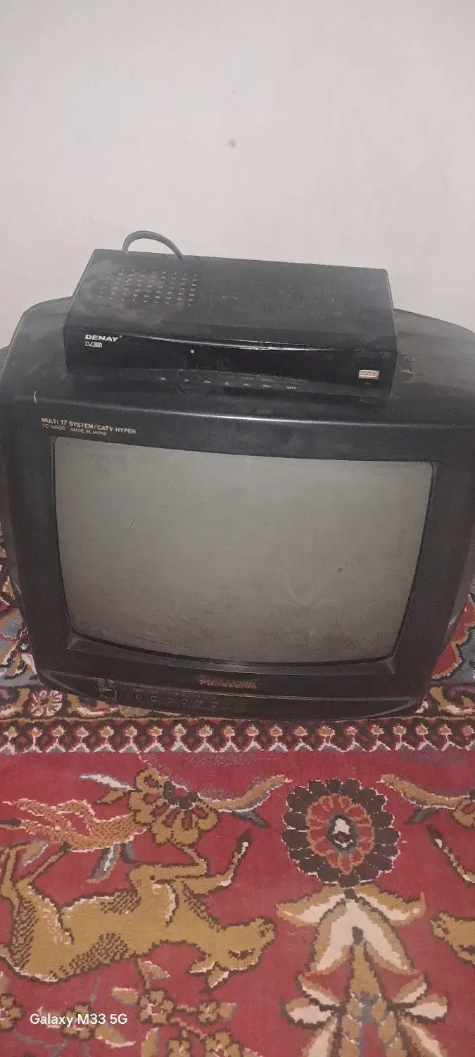 تلویزیون پاناسونیک ۱۴ اینچ ژاپنی اصل بسیار و عالی|تلویزیون و پروژکتور|فیروزآباد (فارس), |دیوار