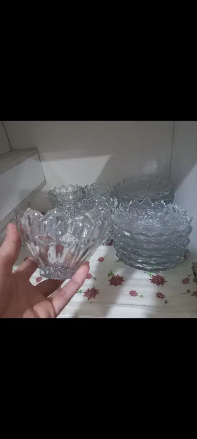 ظروف میوه خوری شیشه ای|ظروف سرو و پذیرایی|اردبیل, |دیوار