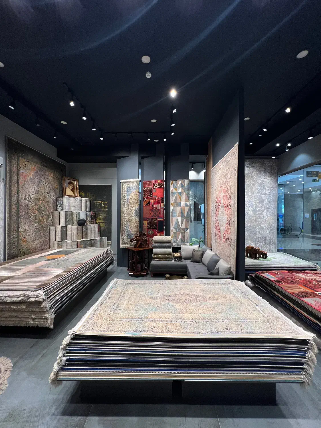 گالری فرش جیلانی بازار بهکیش|فرش|کیش, |دیوار