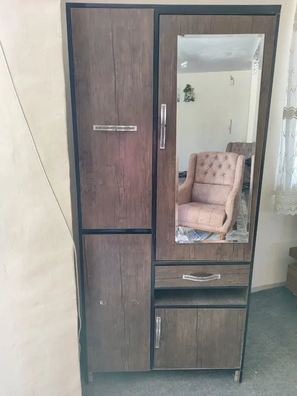 جا کفشی اینه ی تمیز سالم|جاکفشی، کمد، دراور|سیرجان, |دیوار