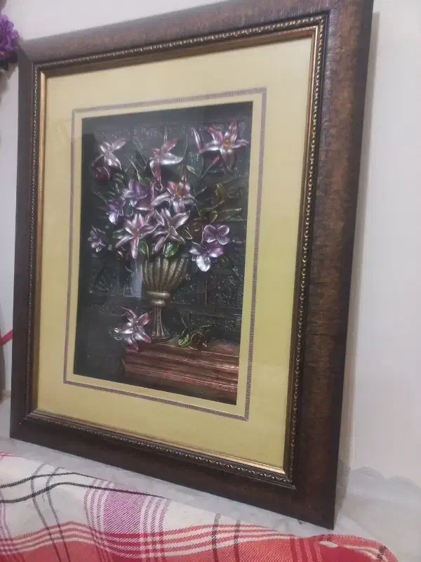 سلام|تابلو فرش|نیشابور, کلاغان|دیوار