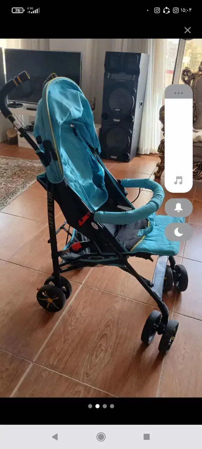 کالسکه عصایی کاپلا|کالسکه و لوازم جانبی|اردبیل, |دیوار