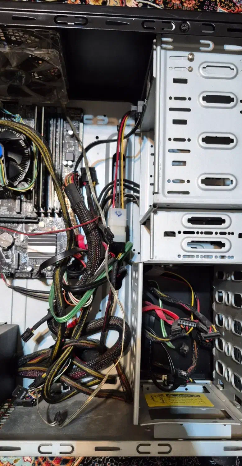 کیس کامپیوتر،پاور،بورد اصلی،پردازنده،رم و Dvd rw|رایانه رومیزی|تهران, شمس‌آباد|دیوار