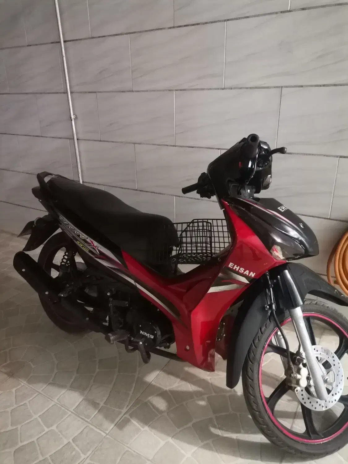موتور بی کلاج احسان مدل 94 مشکی قرمز|موتورسیکلت|کاشمر, |دیوار