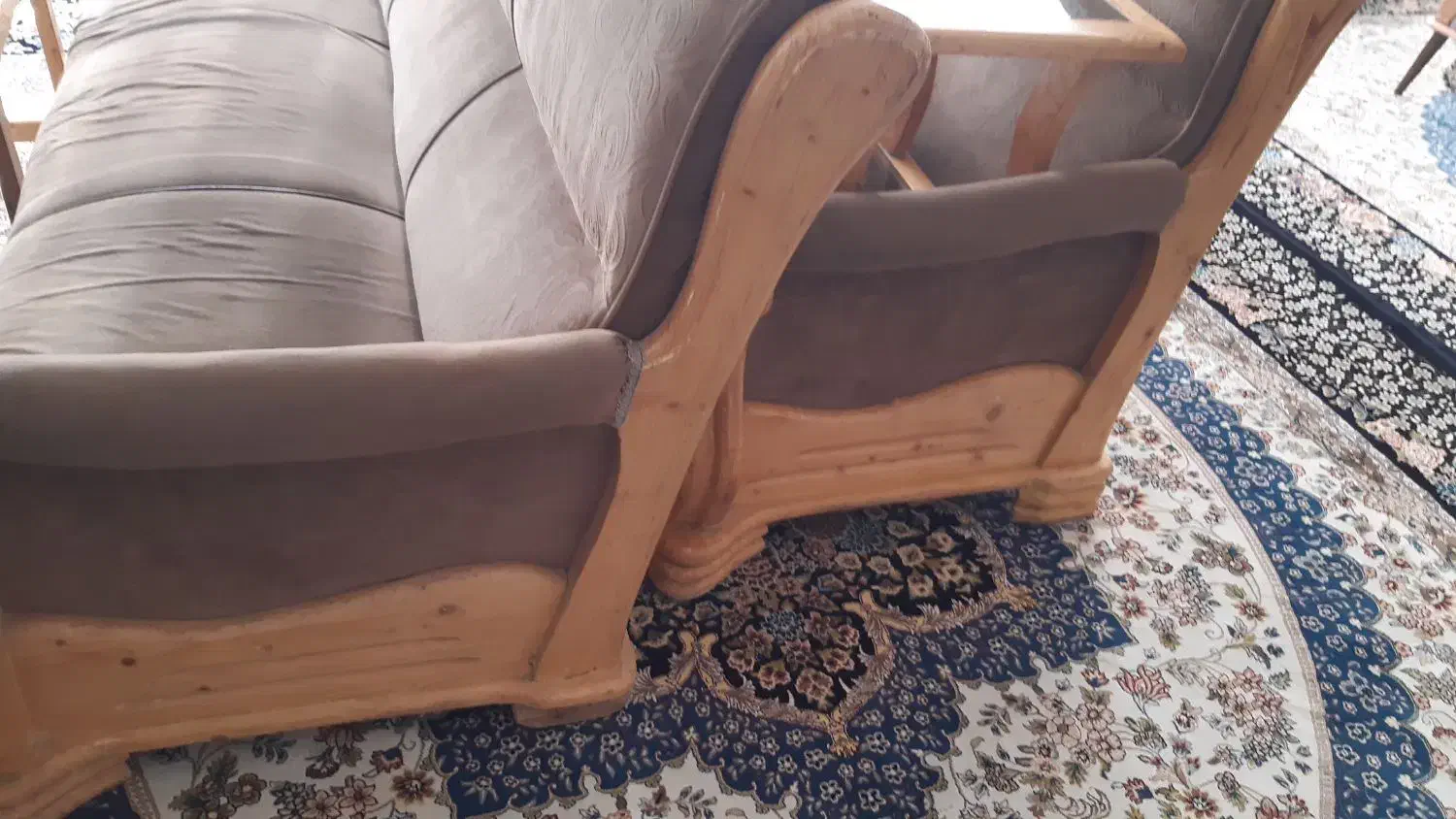 مبل 7نفره و بوفه|مبلمان خانگی و میز عسلی|شیراز, شهرک مدرس|دیوار