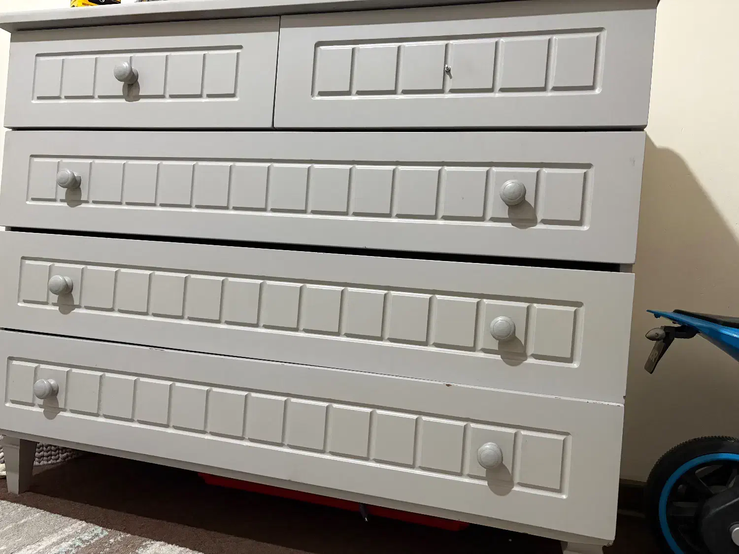 میز دراور ۵ کشویی|جاکفشی، کمد، دراور|سیرجان, |دیوار