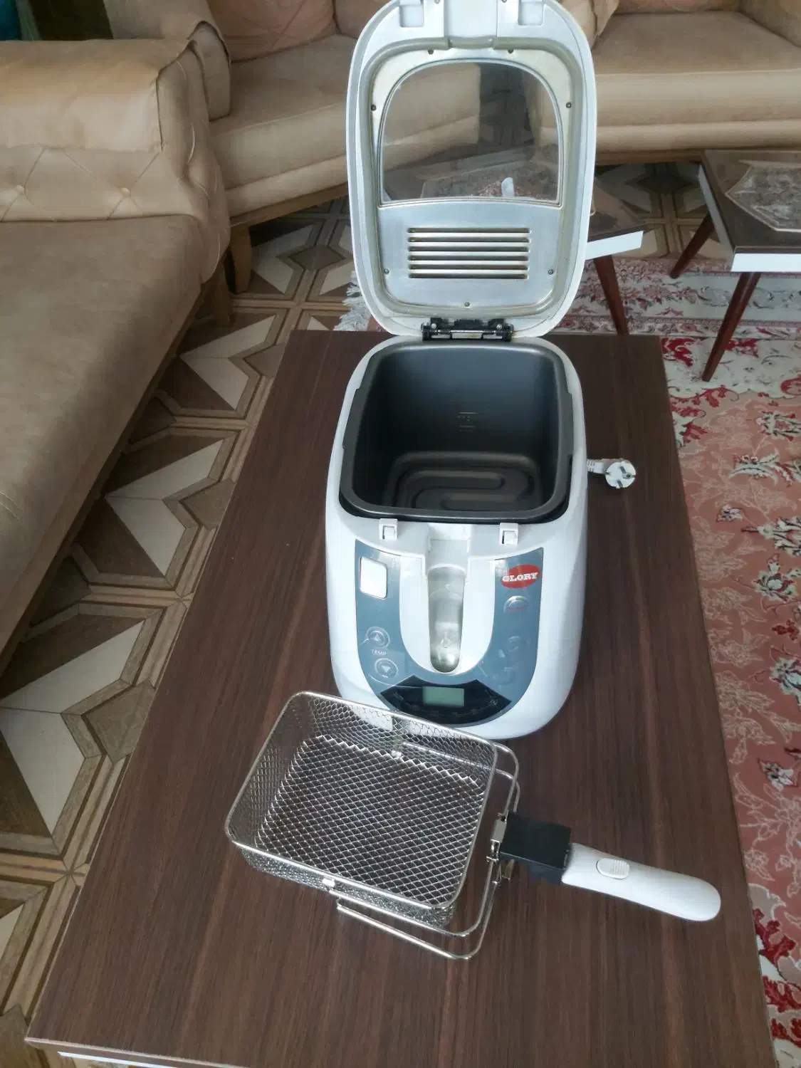 فروش سرخ کن با روغن گلوری|اجاق گاز و لوازم برقی پختوپز|فولادشهر, زاینده رود|دیوار