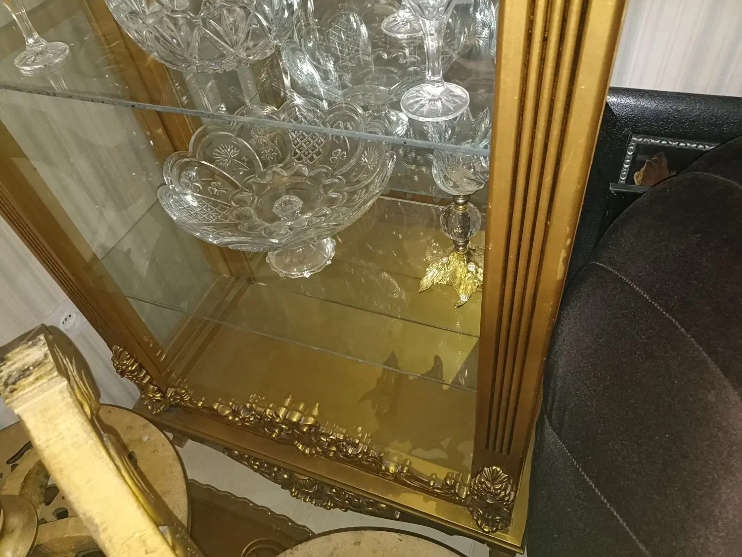 بوفه طلایی|بوفه، ویترین، کنسول|نسیم‌شهر, |دیوار