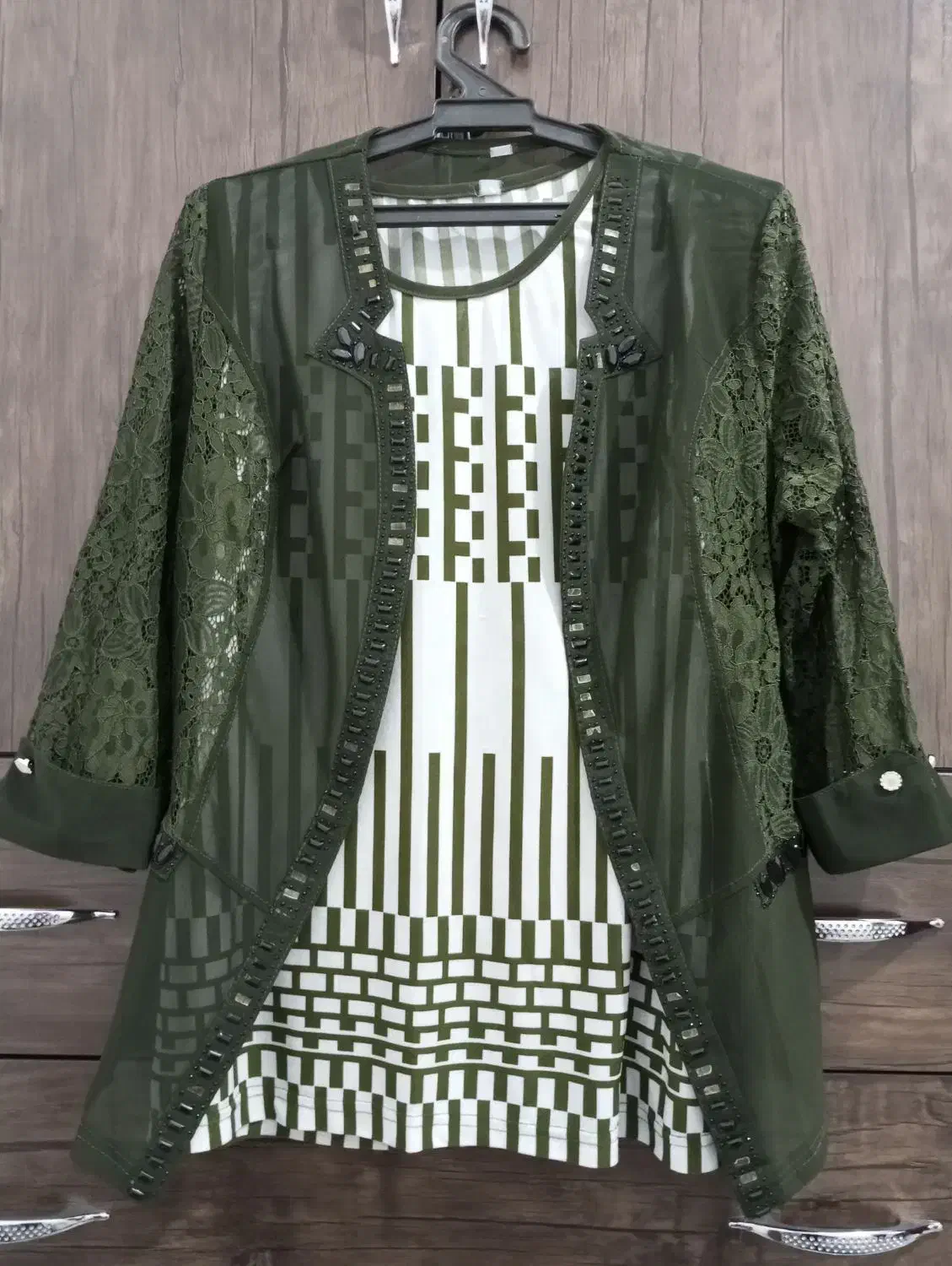 شومیز دوتیکه درحد نو|لباس|قم, شهرک فاطمیه|دیوار