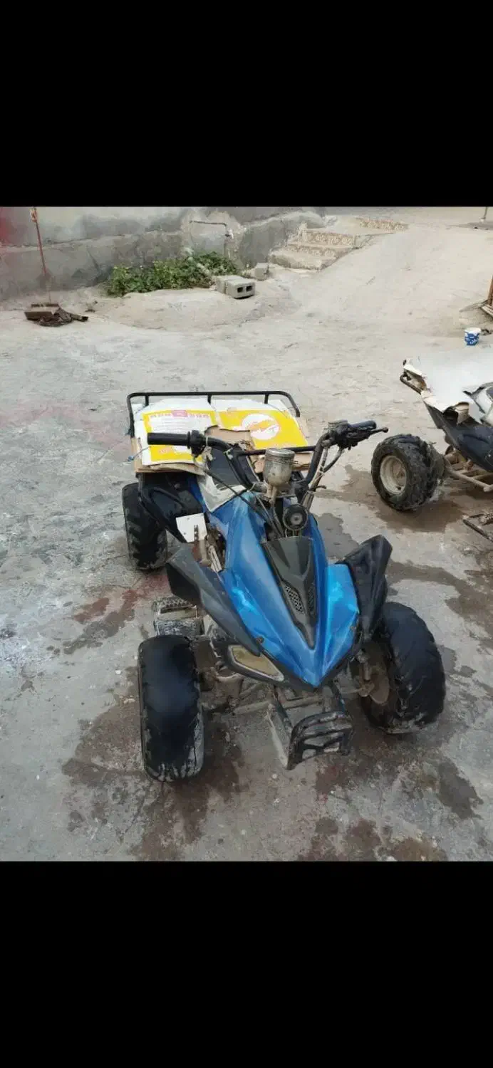 موتورچهارچرخ. باموتورپاکشتی تودی عوض میکنم|موتورسیکلت|قشم, |دیوار