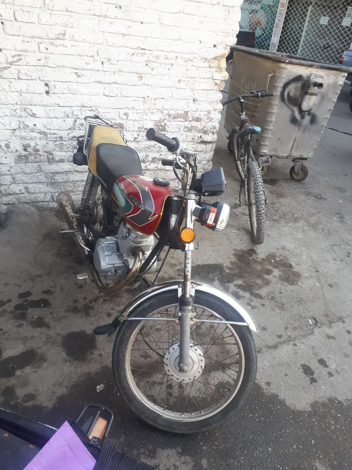 موتور مزایده مدلش ۸۹|موتورسیکلت|پاکدشت, پاکدشت (مامازند)|دیوار