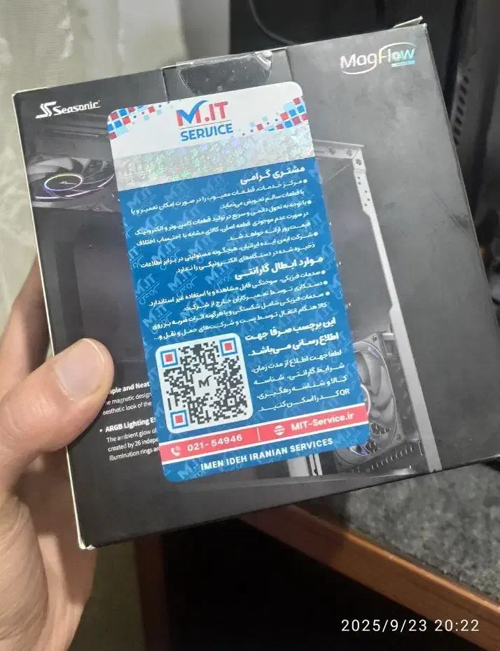 فن کیس مگنتی سه تایی Seasonic ARGB 120mm|قطعات و لوازم جانبی رایانه|تهران, هاشمی|دیوار
