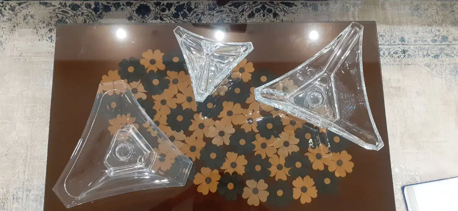 سرویس کریستال چک بوهمیا|ظروف سرو و پذیرایی|ورامین, ورامین|دیوار