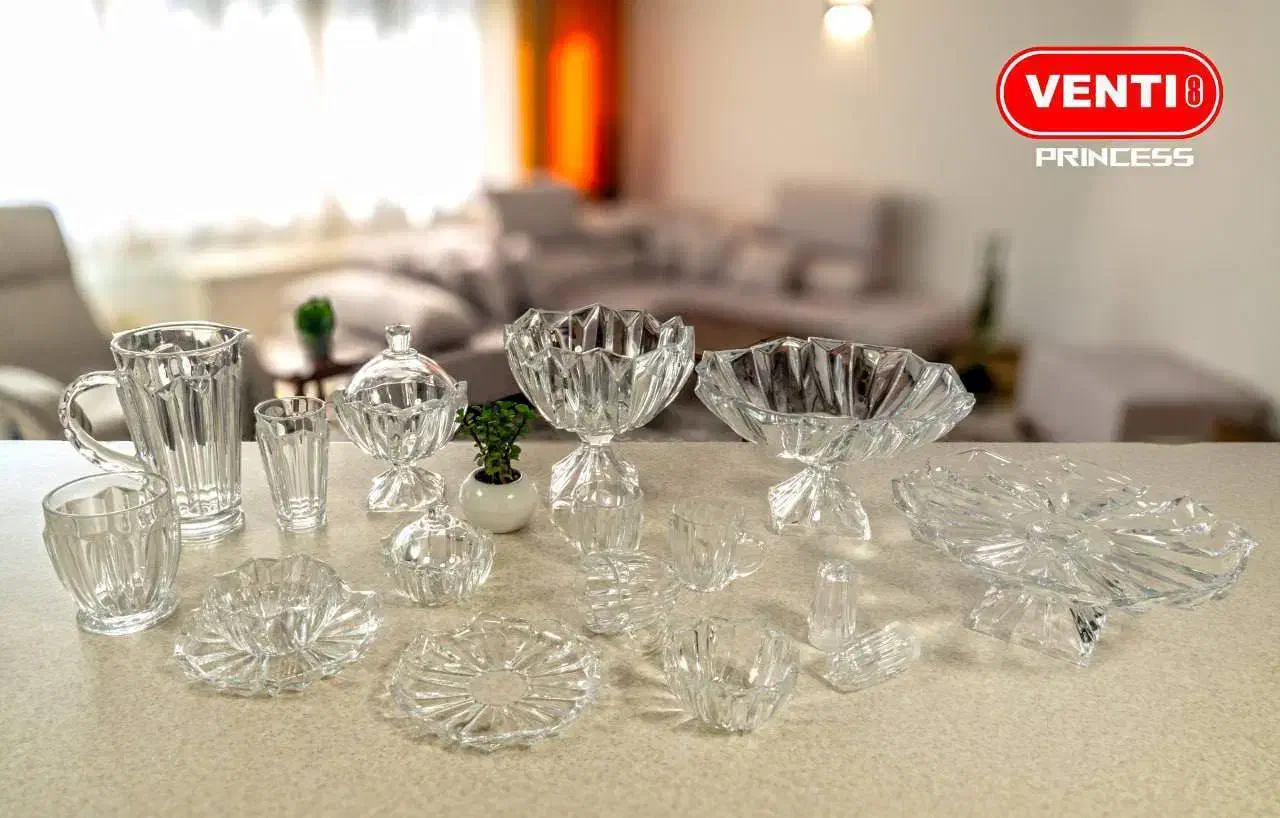 سرویس کریستال خارجی/جهیزیه شیراز|ظروف سرو و پذیرایی|شیراز, فخرآباد (دروازه کازرون)|دیوار