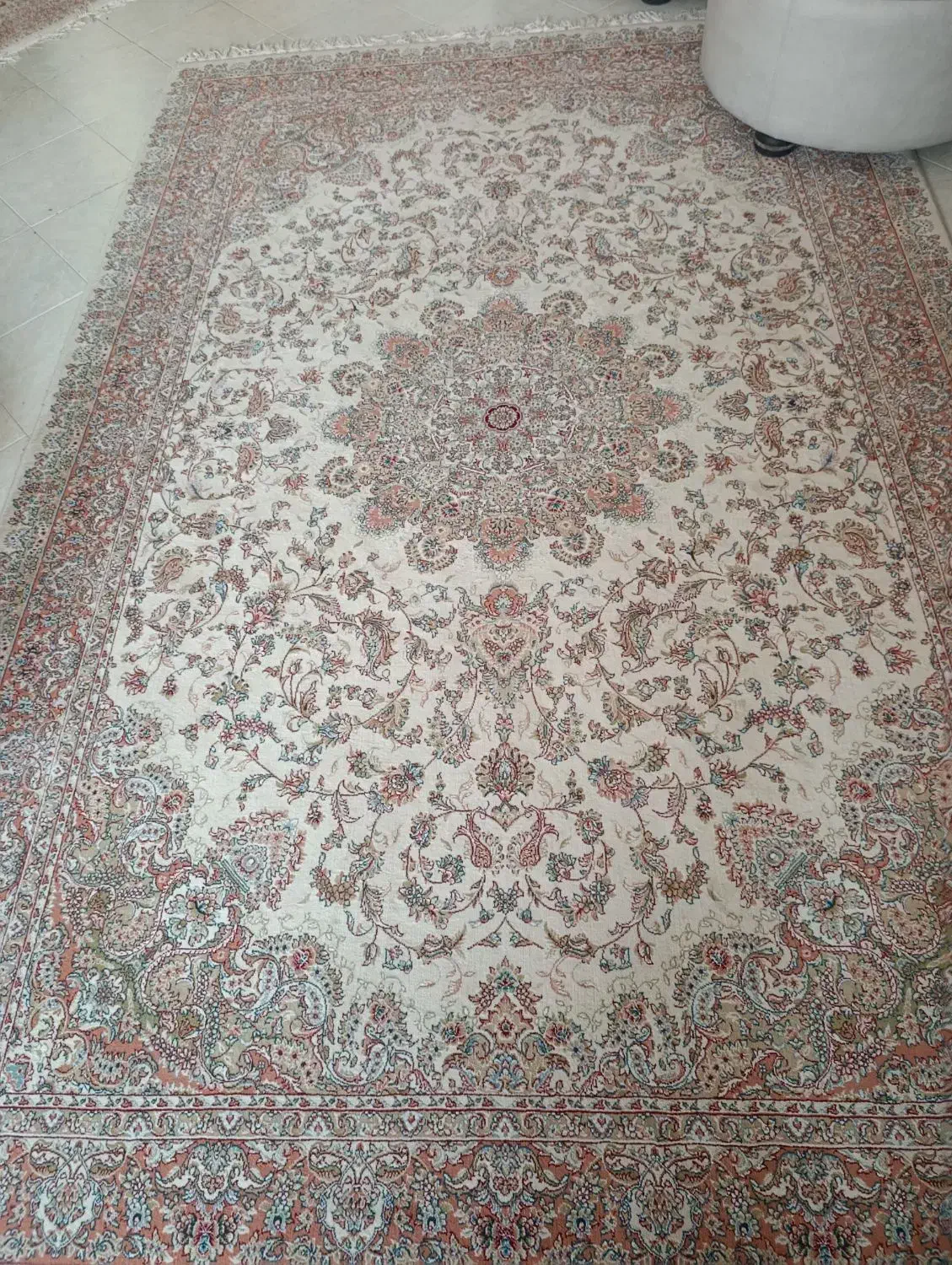 دو عدد فرش نگین مشهد و یک قالیچه|فرش|کرمان, |دیوار