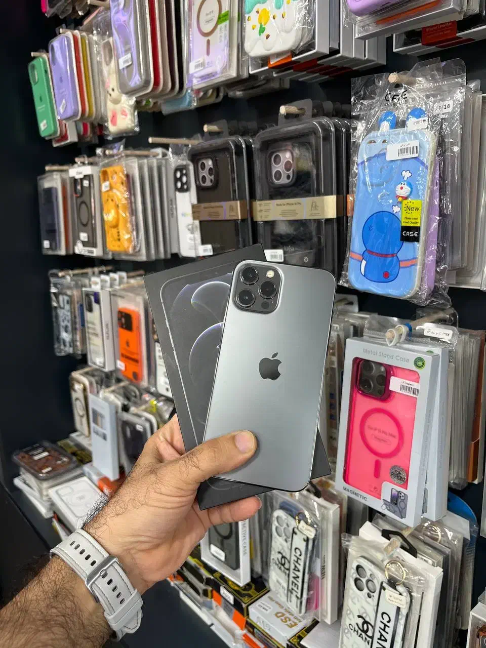 12 پرومکس پک اصلیZAAخیلی سالم با گارانتی با اقساط|موبایل|رشت, بازار|دیوار