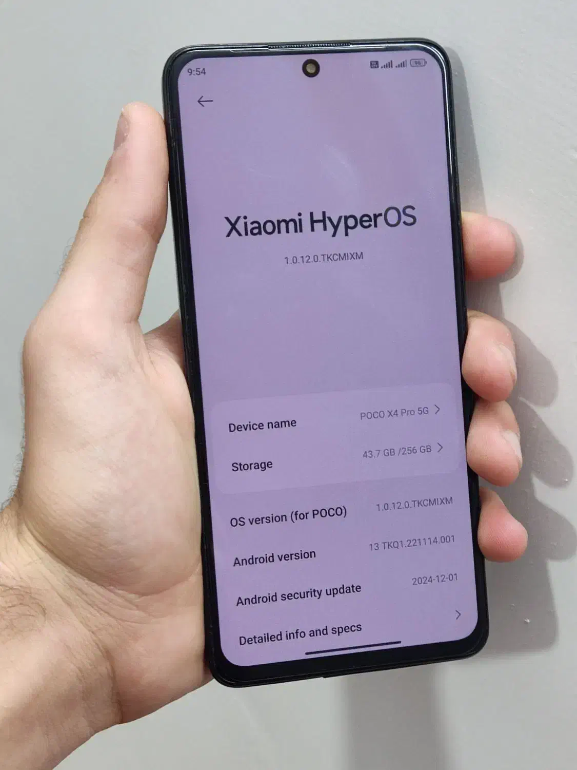 پوکو X4 pro 5g با حافظه 256 رم 8 رنگ مشکی|موبایل|آمل, |دیوار
