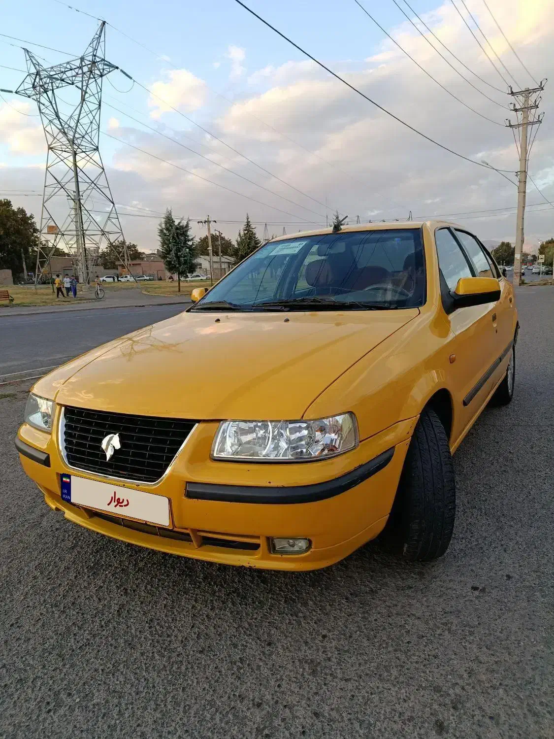 تاکسی سمند موتور ملی|خودرو سواری و وانت|خوی, |دیوار