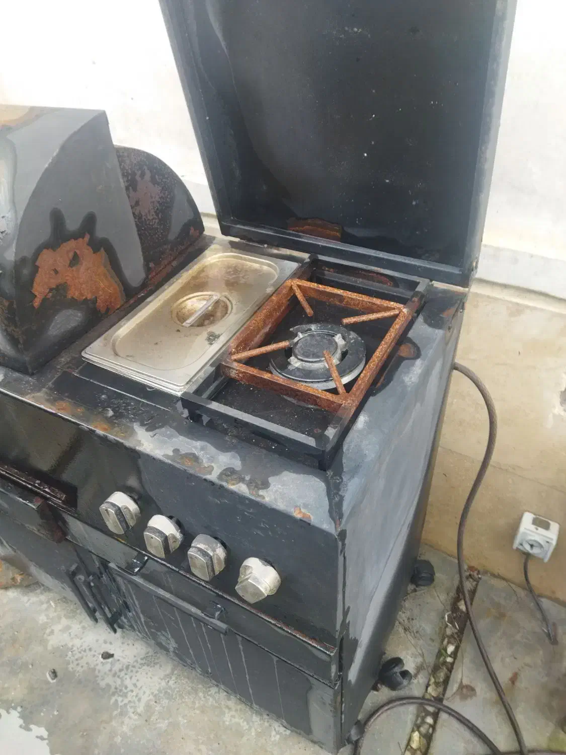 فروش باربیکیو گازی وذغالی|اجاق گاز و لوازم برقی پخت‌وپز|نشتارود, |دیوار