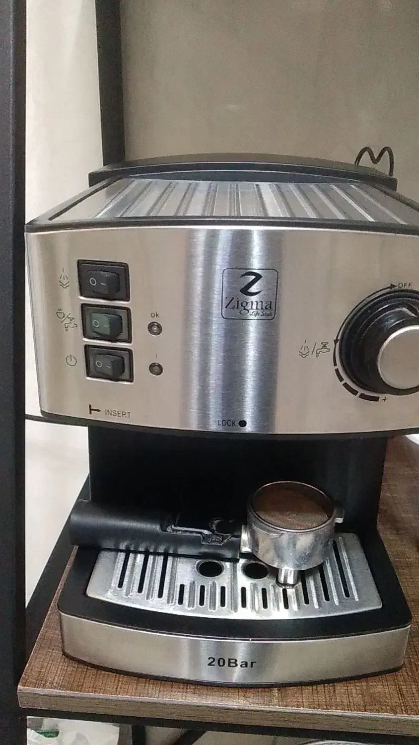 اسپرسوساززیگما|قوری، کتری، قهوه‌ساز دستی|شیراز, شهرک کوشکک|دیوار