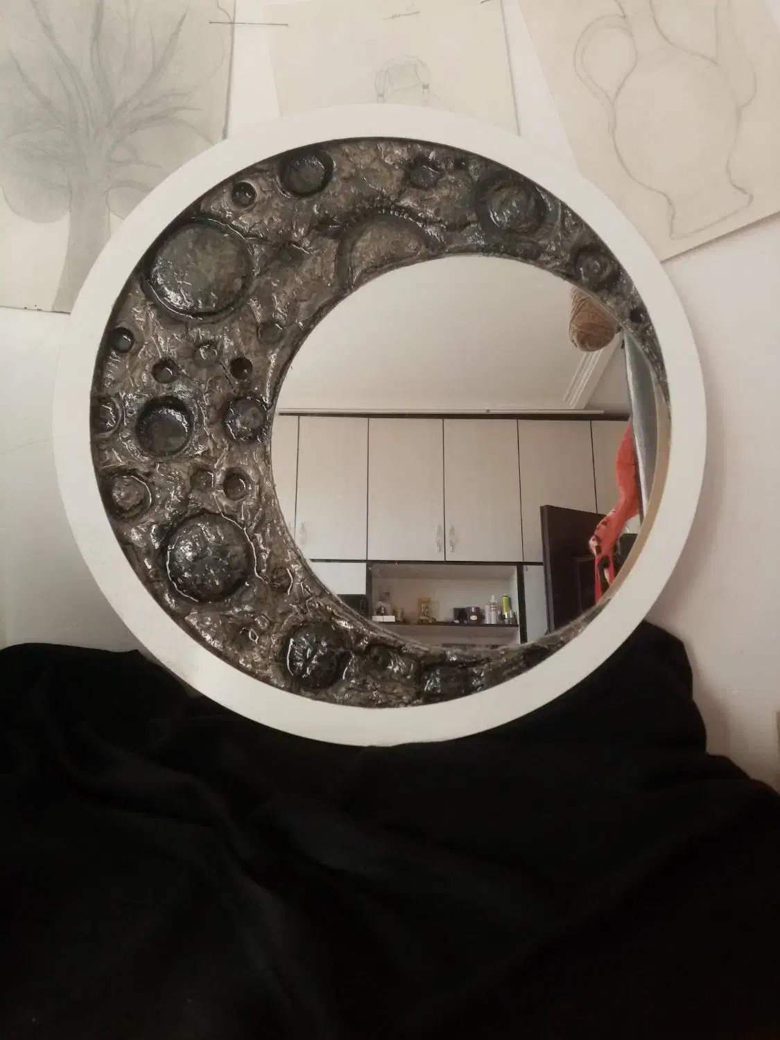 آینه ماه|آینه|بیرجند, |دیوار