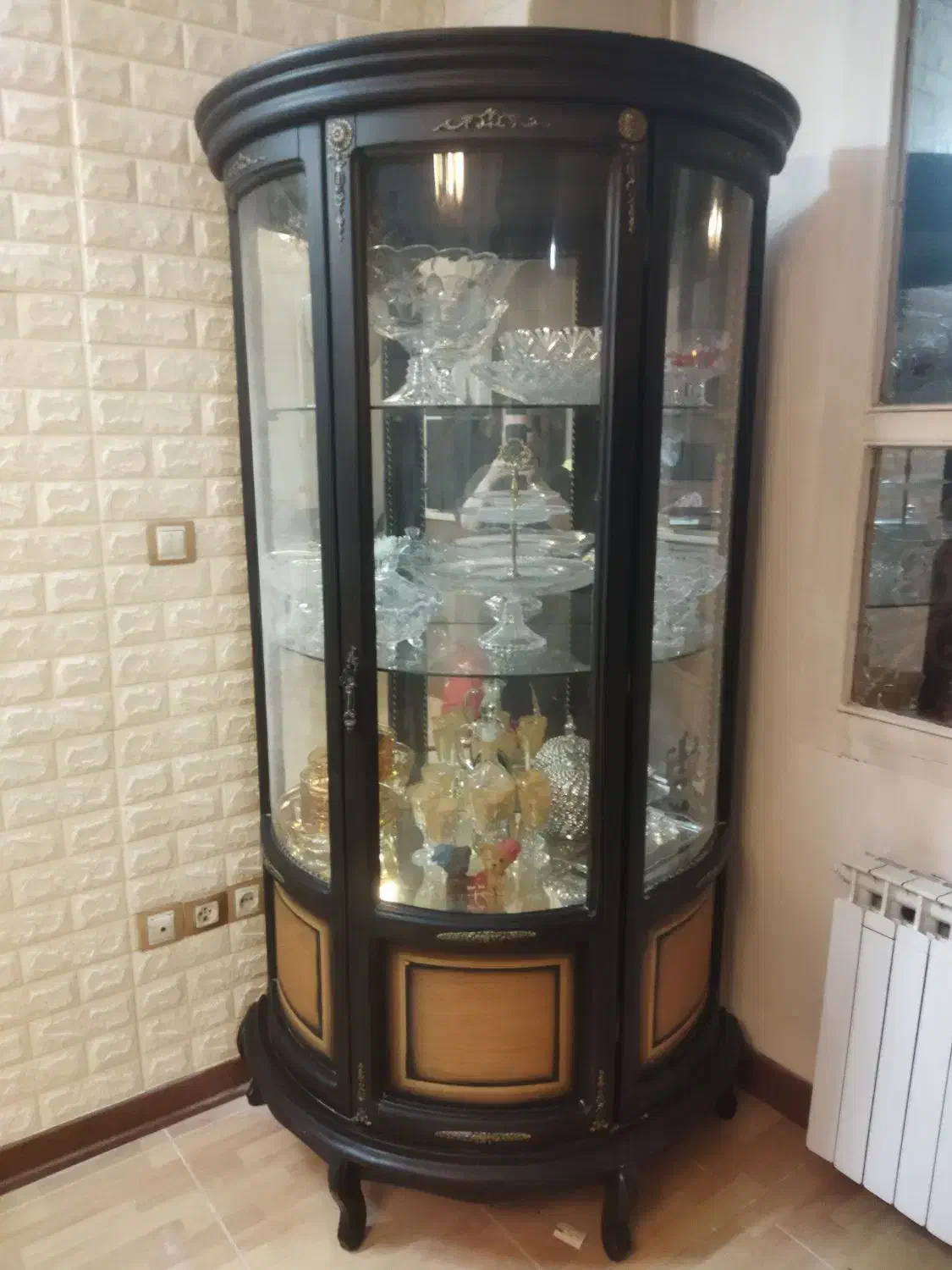 بوفه چوبی|بوفه، ویترین، کنسول|محمدیه-قزوین, |دیوار