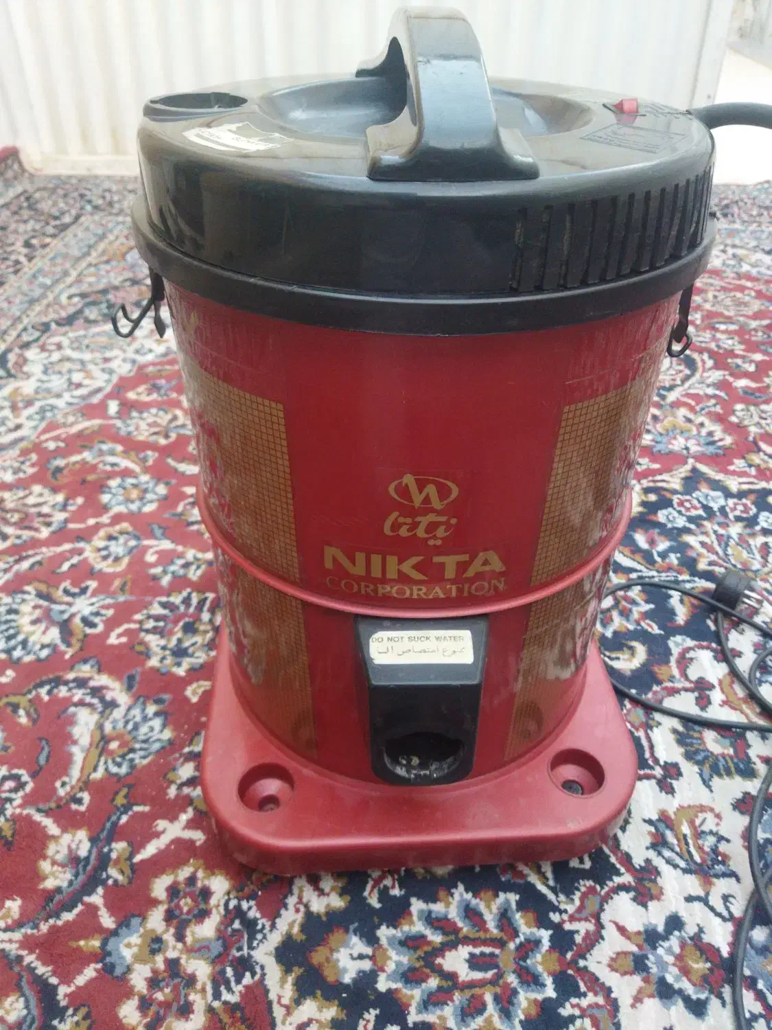 بدنه جارو برقی سطلی نیکتا 17کیلویی|جاروبرقی، جارو شارژی، بخارشو|شیراز, تحویلی|دیوار
