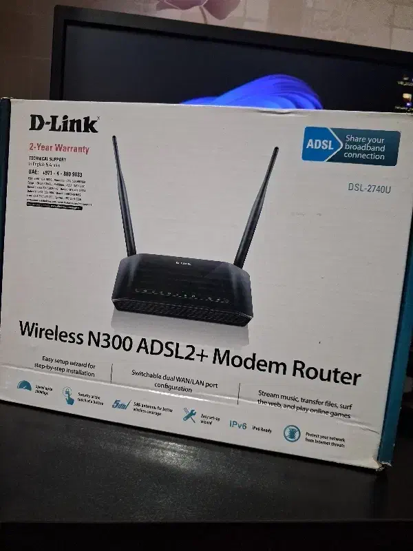 مودم D-Link|مودم و تجهیزات شبکه|اراک, |دیوار