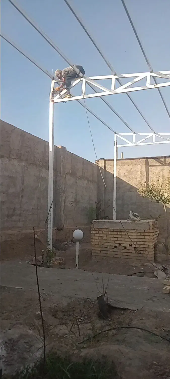 جوشکار سیار سقف سبک تیرچه اکاسیف و نرده ودرب پنجره|خدمات پیشه و مهارت|مشهد, حضرت حجت|دیوار