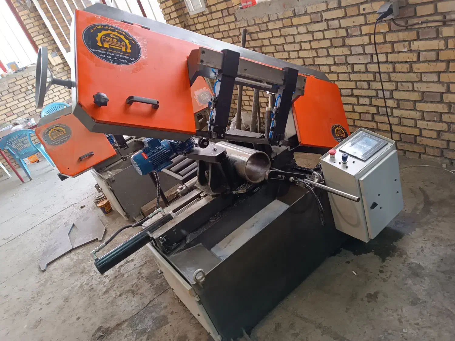دستگاه اره نواری فولادبر شرکت ماشین سازی یکتا شرق|خدمات پیشه و مهارت|زبرخان, |دیوار