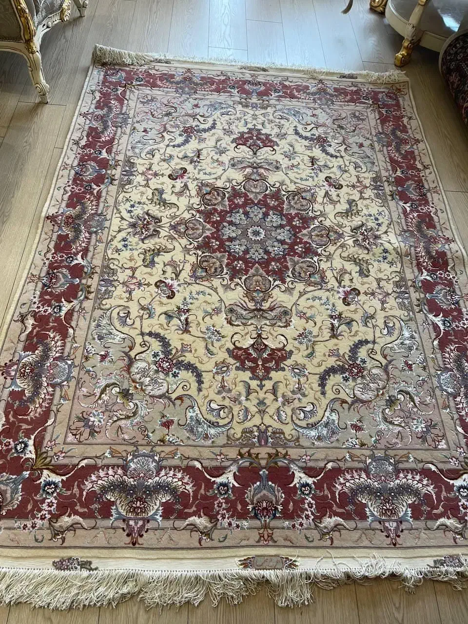 فرش قالیچه طرح علیا رج شمار ۵۰|فرش|تبریز, |دیوار