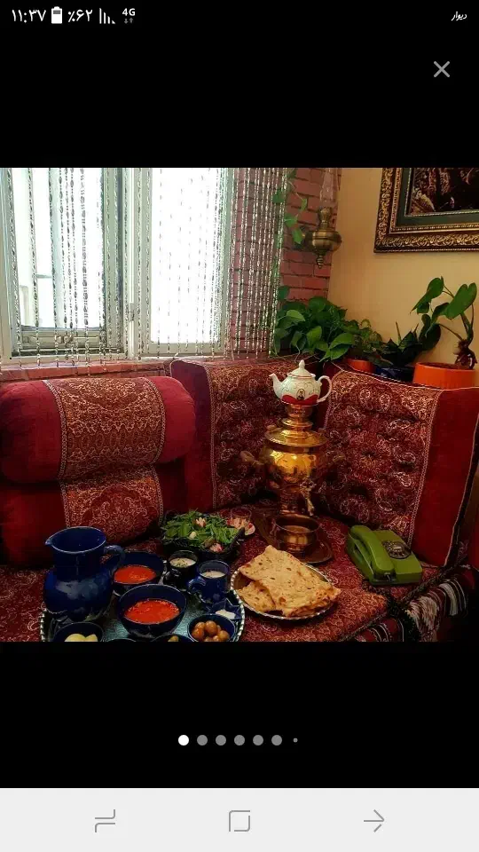 شاه نشینن یلدا|پشتی|اردبیل, |دیوار