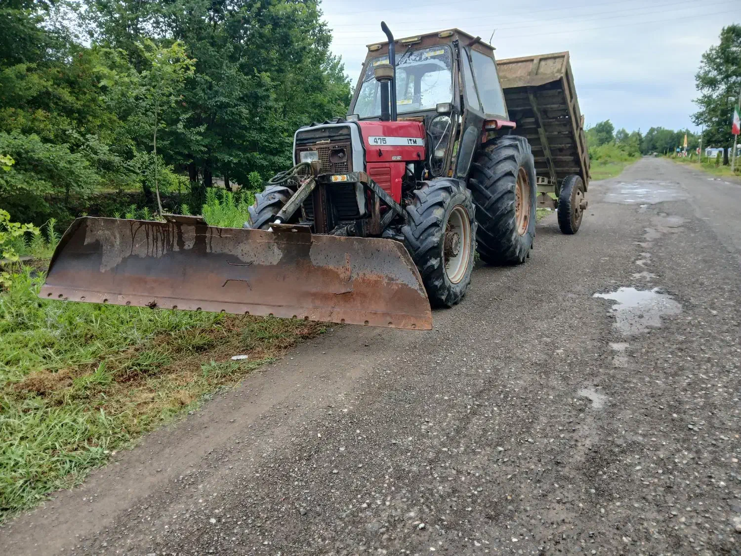 فروش تراکتور ۴۷۵جفت مدل ۹۶پلاک وسند آماده|خودرو سنگین|فومن, |دیوار