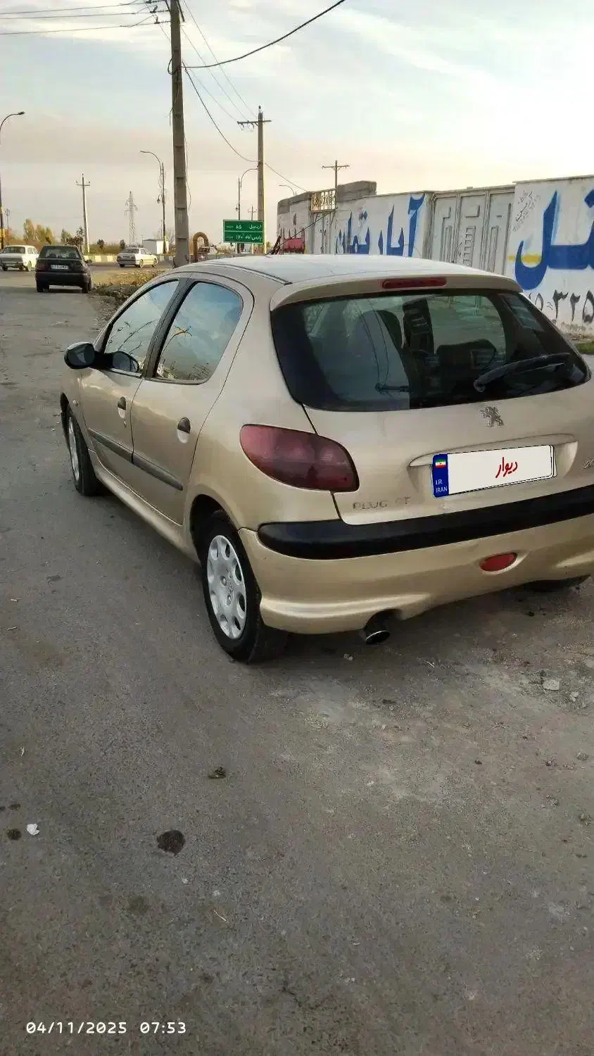 پژو 206 استثنایی|خودرو سواری و وانت|مشگین شهر, |دیوار