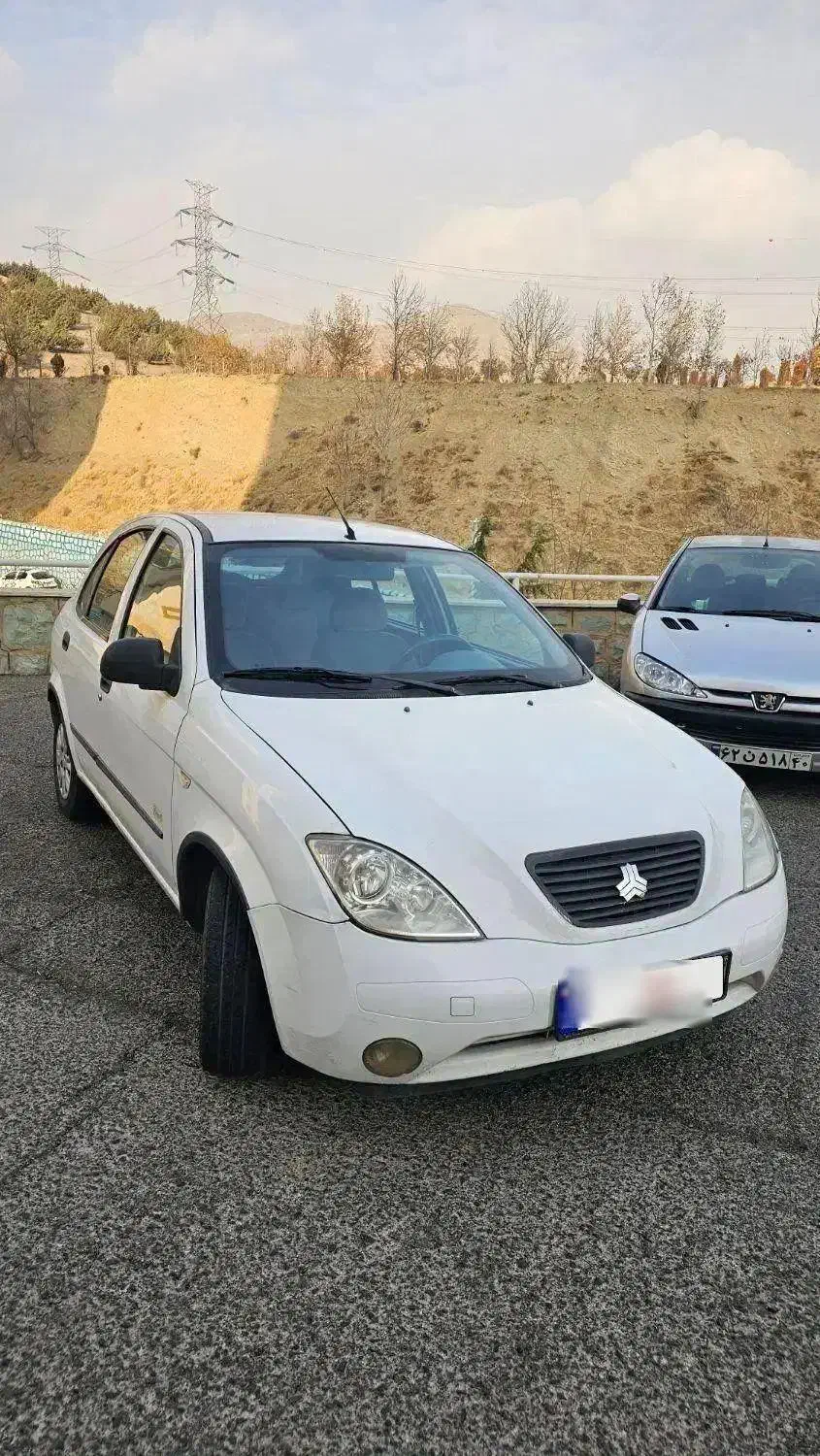 تیبا سفید ۹۳ سعادت اباد|خودرو سواری و وانت|فشم, |دیوار