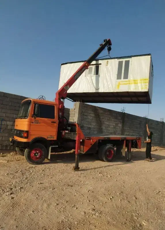 جرثقیل خاور 3 تن دکل بلند شبانه روزی|خدمات حمل و نقل|تبریز, |دیوار