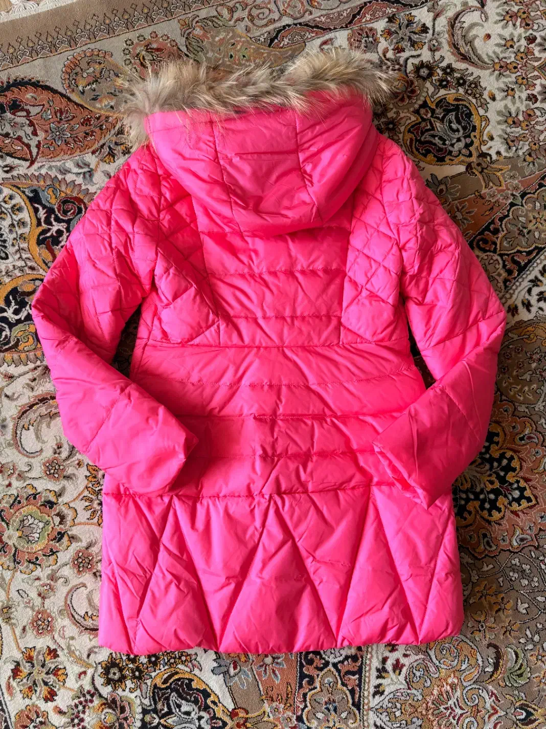 پافر صورتی عروسکی سایز medium|لباس|خمینیشهر, |دیوار