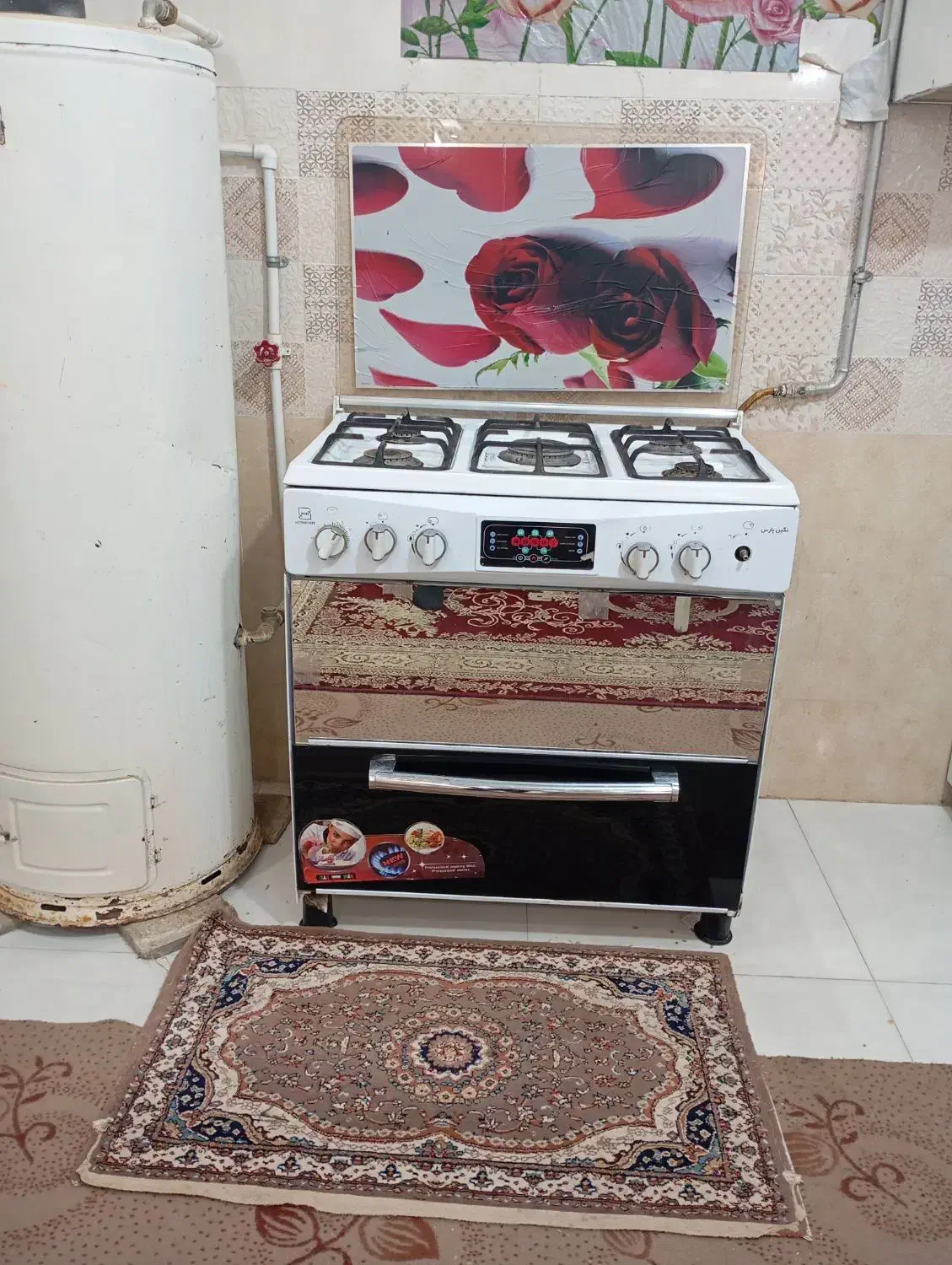 گاز شعله ای سالم|اجاق گاز و لوازم برقی پخت‌وپز|کاشمر, |دیوار