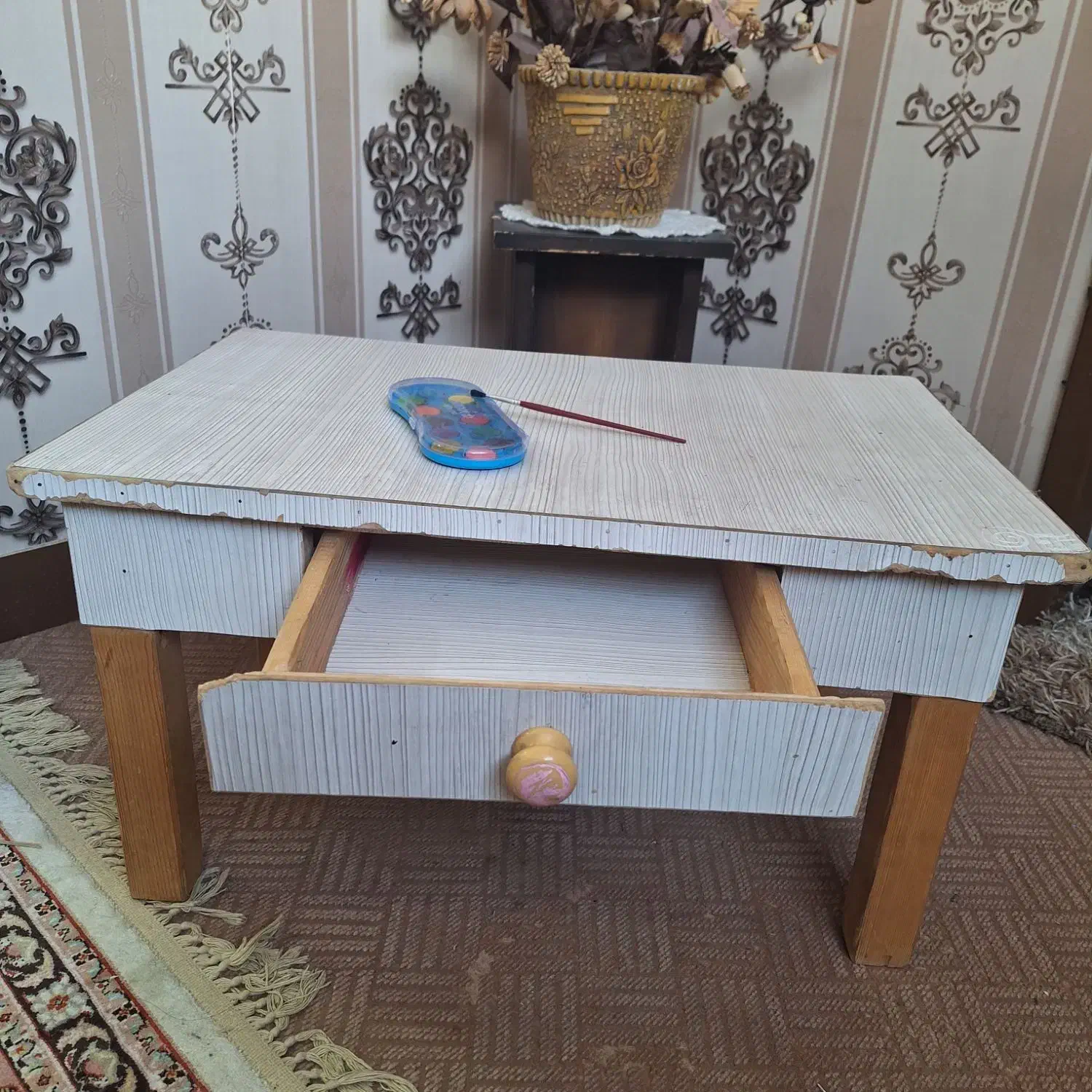 فروش میز چند منظوره|کتابخانه، شلف، قفسههای دیواری|دوگنبدان, |دیوار