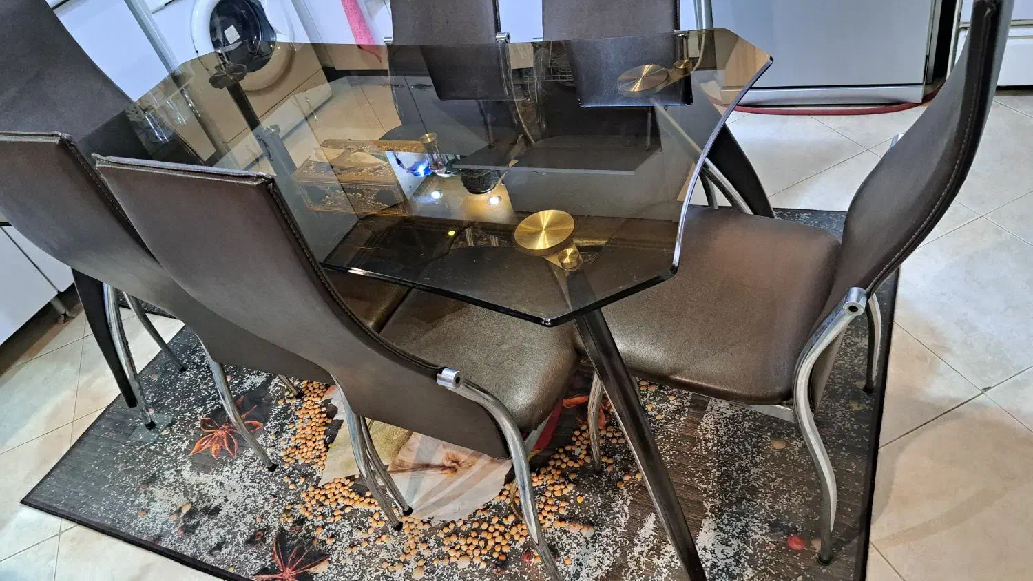 میز 6 نفره ناهار خوری|میز و صندلی غذاخوری|رشت, شهرک قدس|دیوار